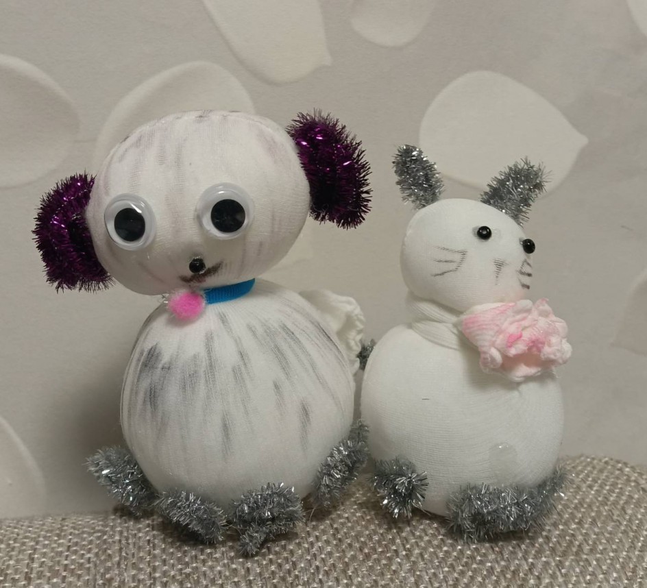 Мои любимые питомцы "Черныш и Тоша"