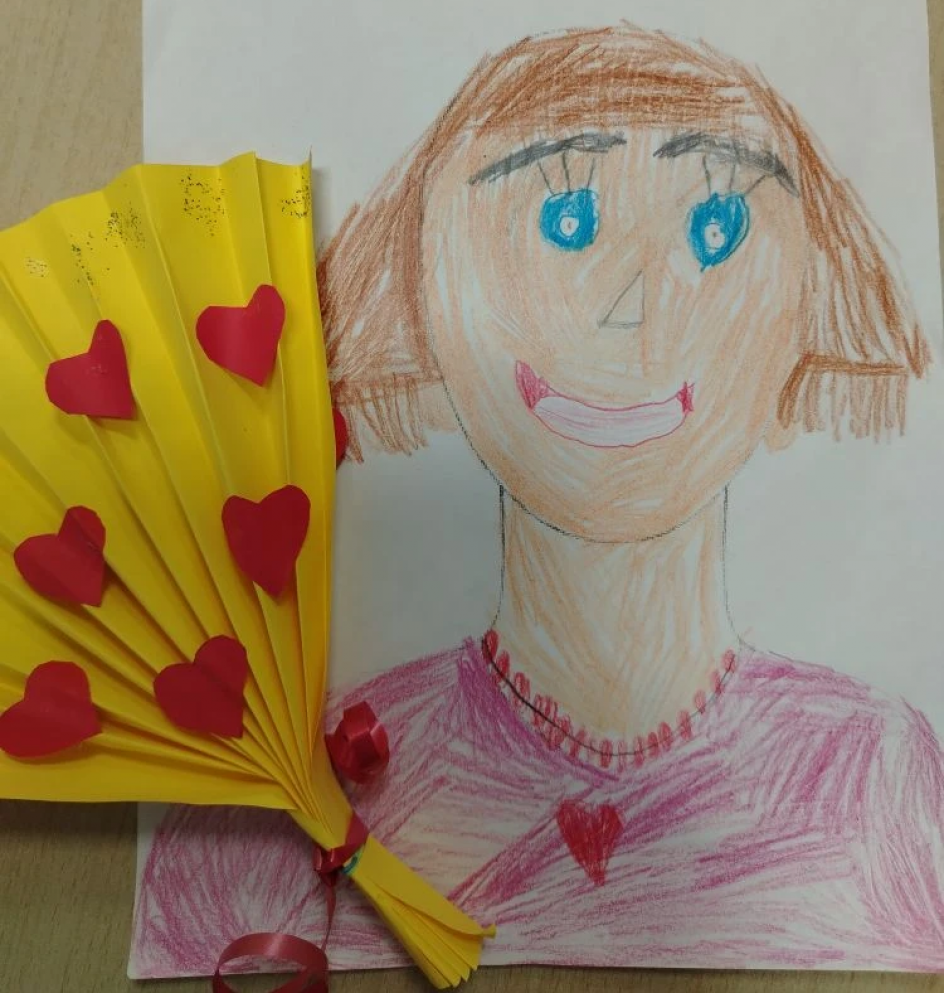 "Портрет любимой мамочки"