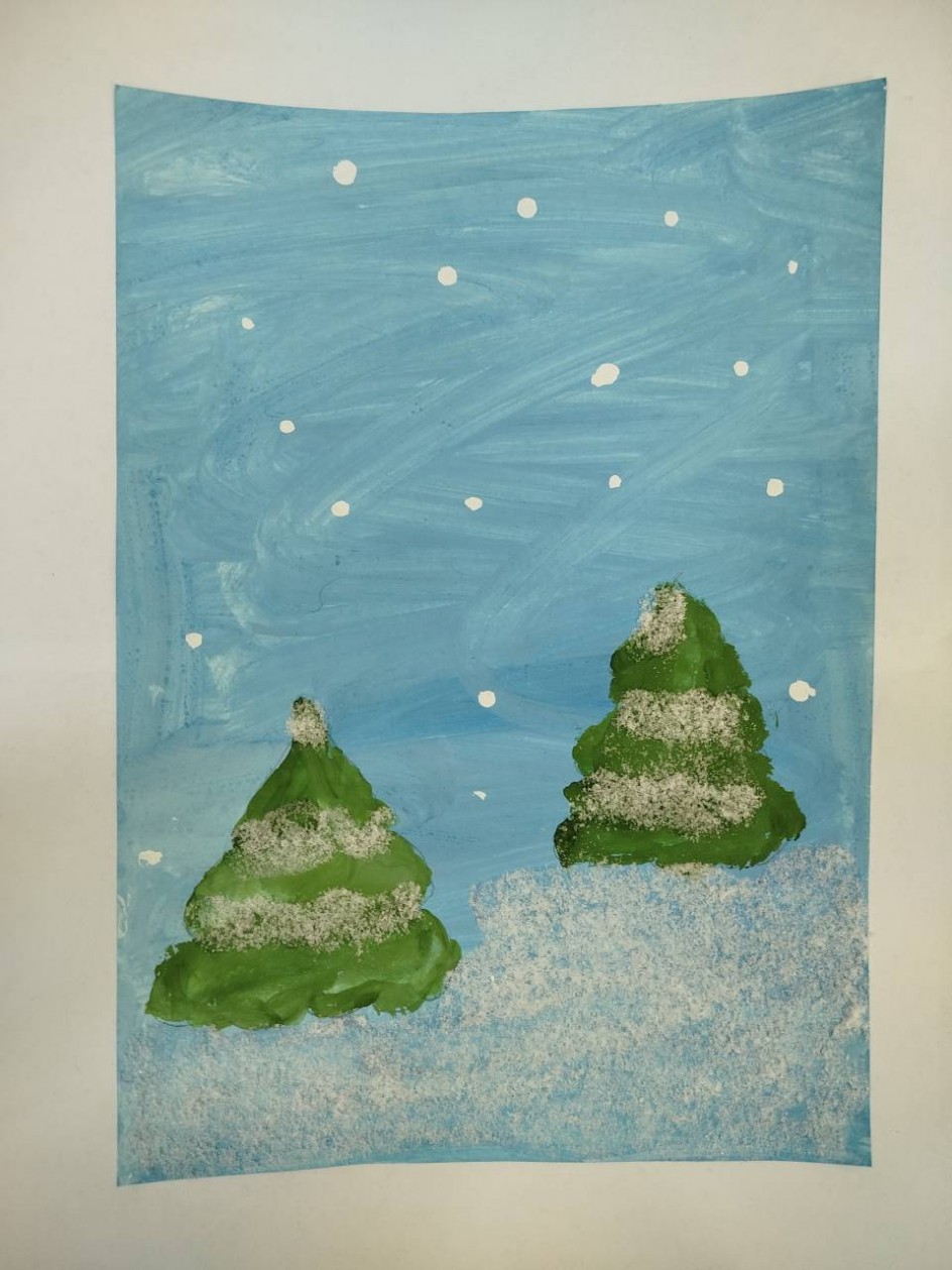 Елочки с серебре