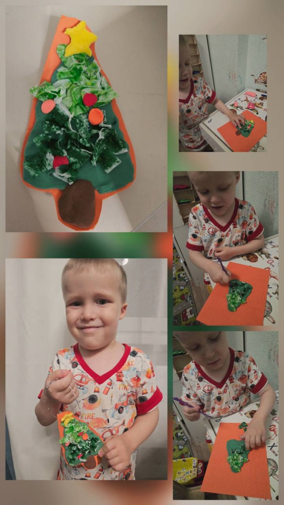 Ёлочная игрушка "Ёлочка-иголочка"