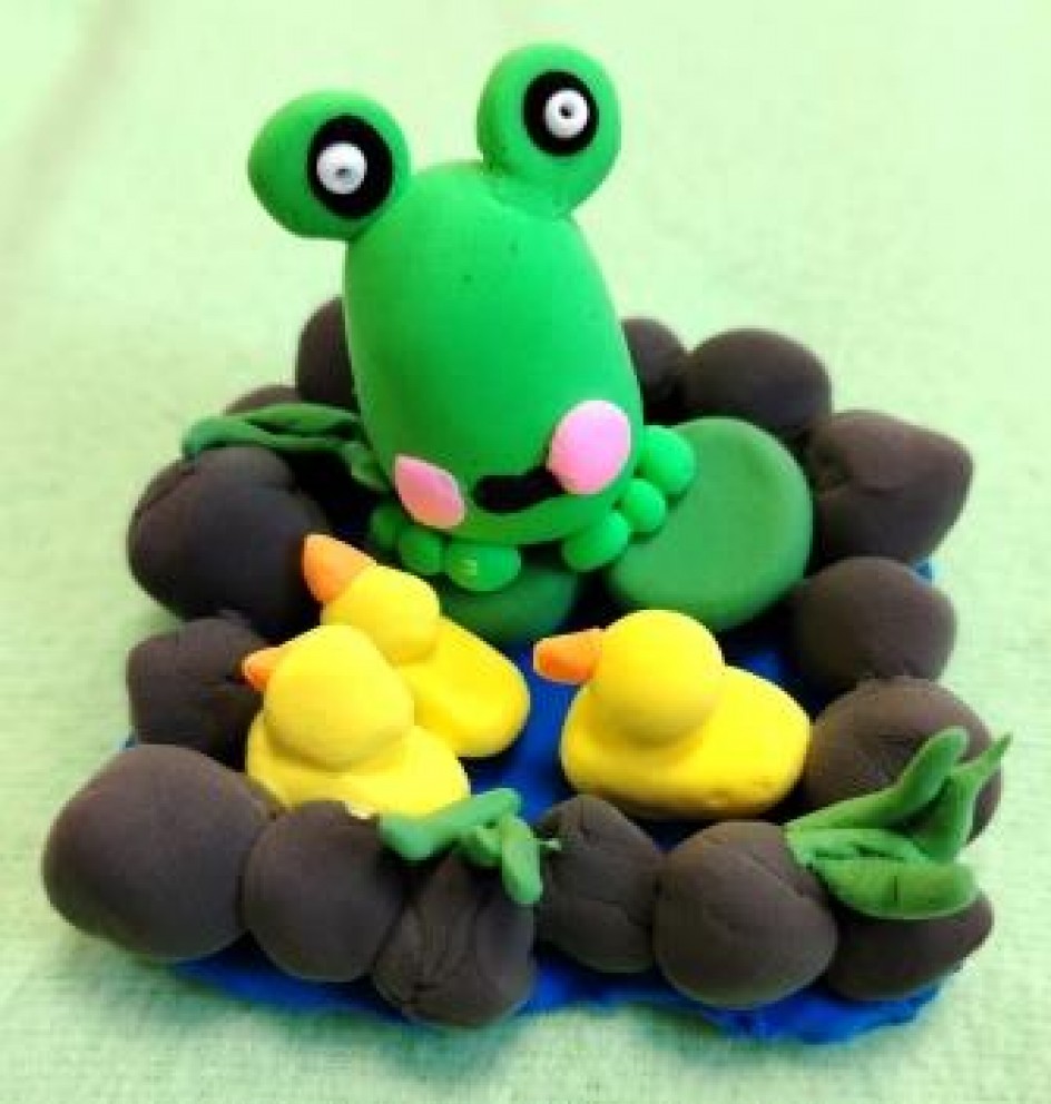 "Лягушка с утятами"