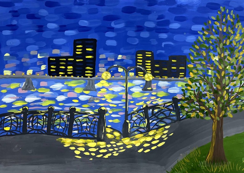 Петербургский осенний вечер