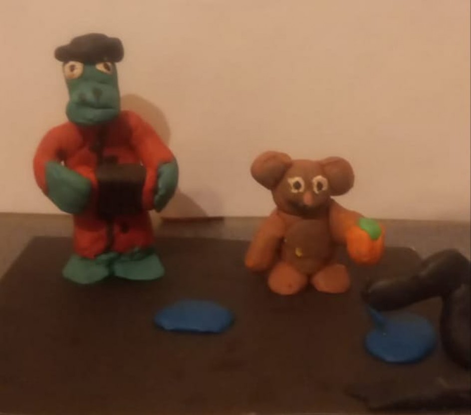 Чебурашка и крокодил Гена