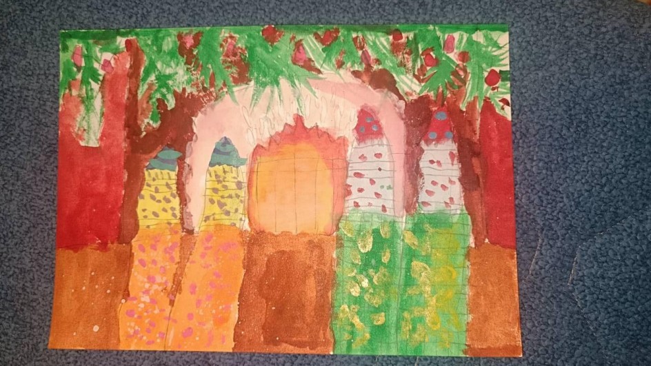 Ожидание новогоднего чуда у камина