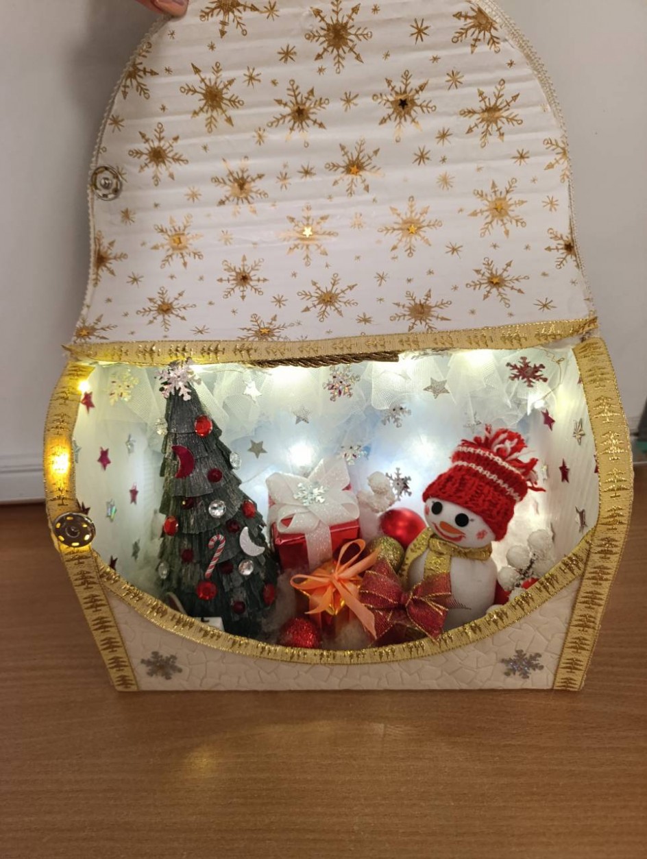 Новогоднее чудо в чемоданчике