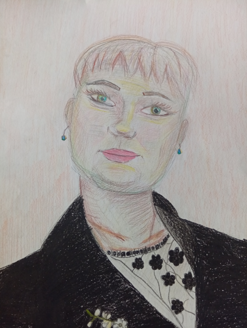 Портрет"Моей мамы"