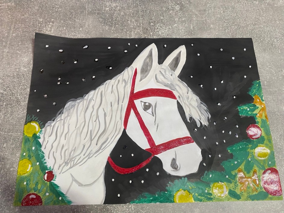 "Новогодняя лошадка"