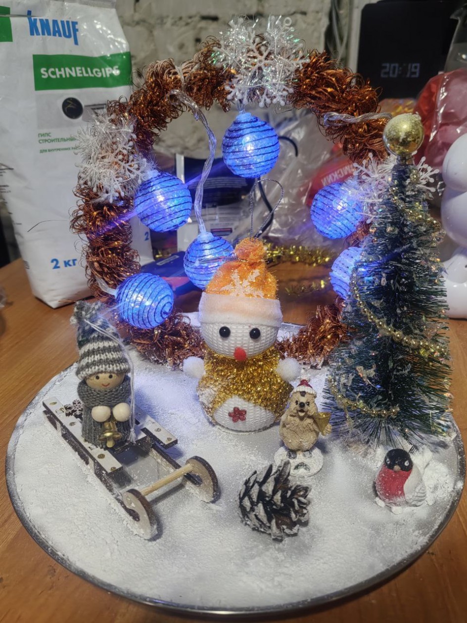 Снеговик-озорник