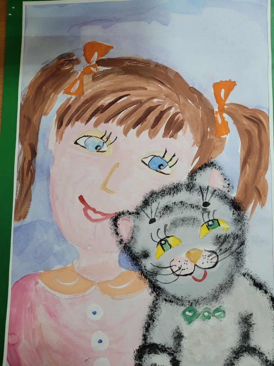 Я и котенок Барсик