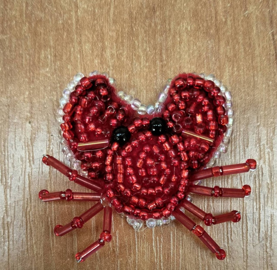 Брошь "Крабик"