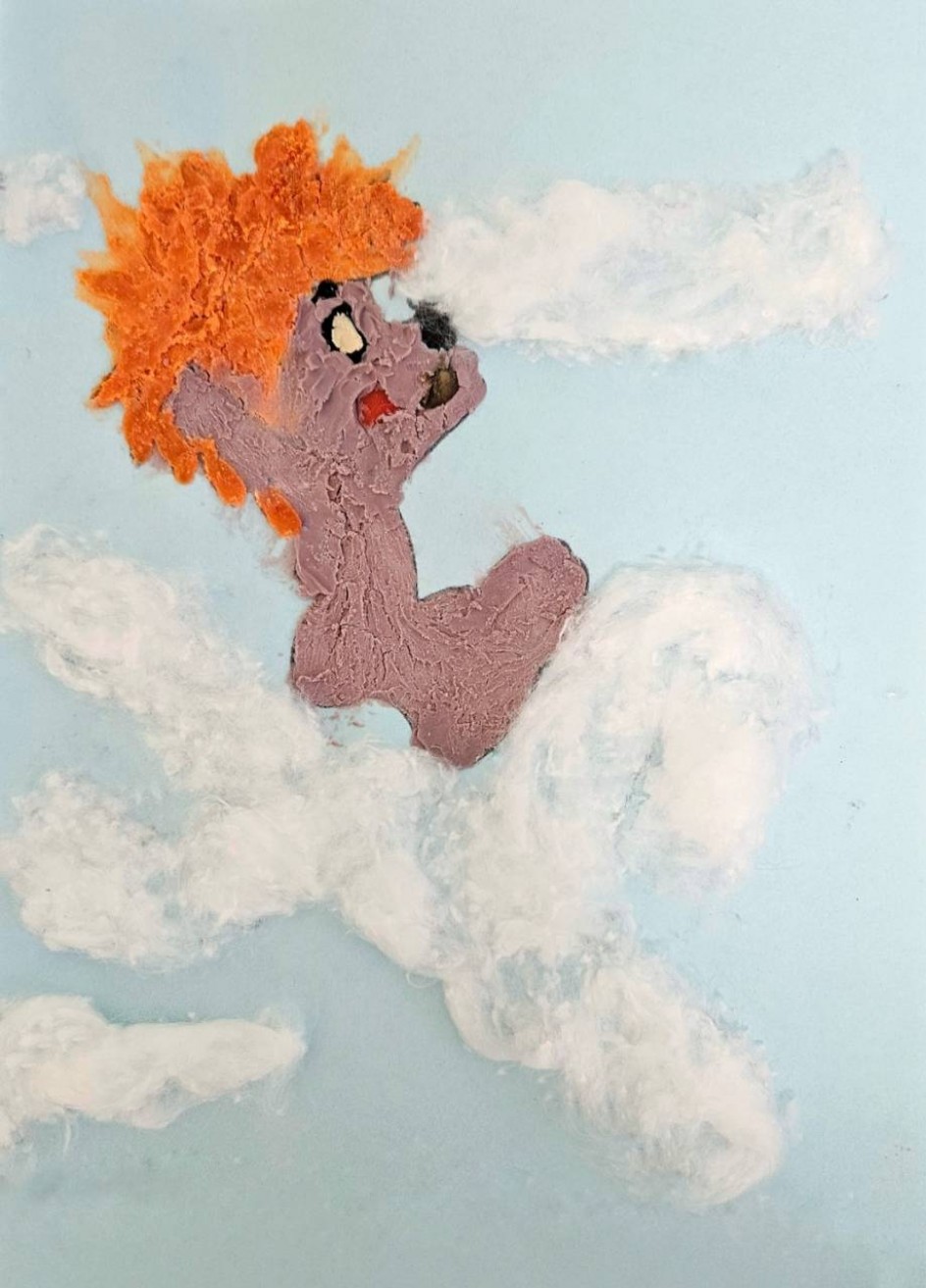 Облака, белогривые лошадки