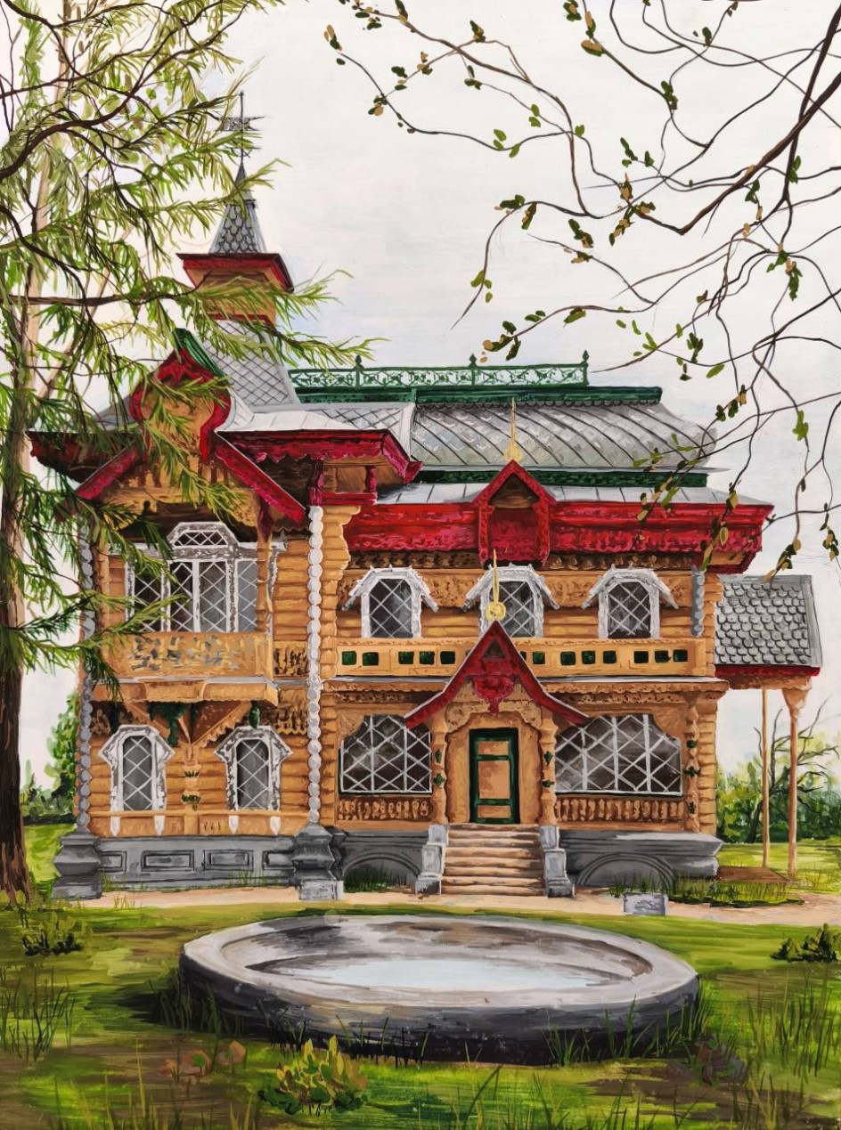 Памятник архитектуры в Володарске. Летняя дача Н. А. Бугрова