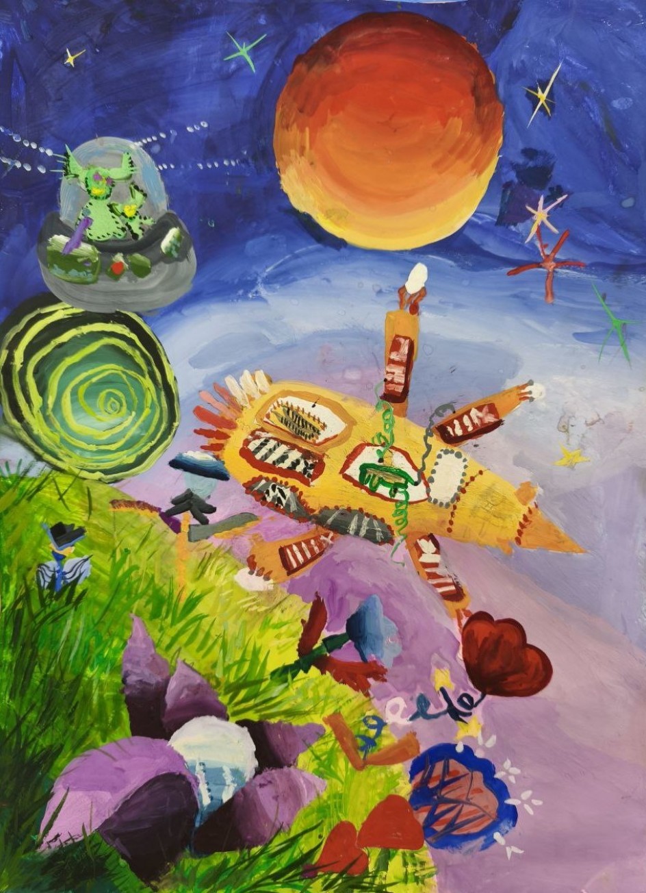 В космических просторах