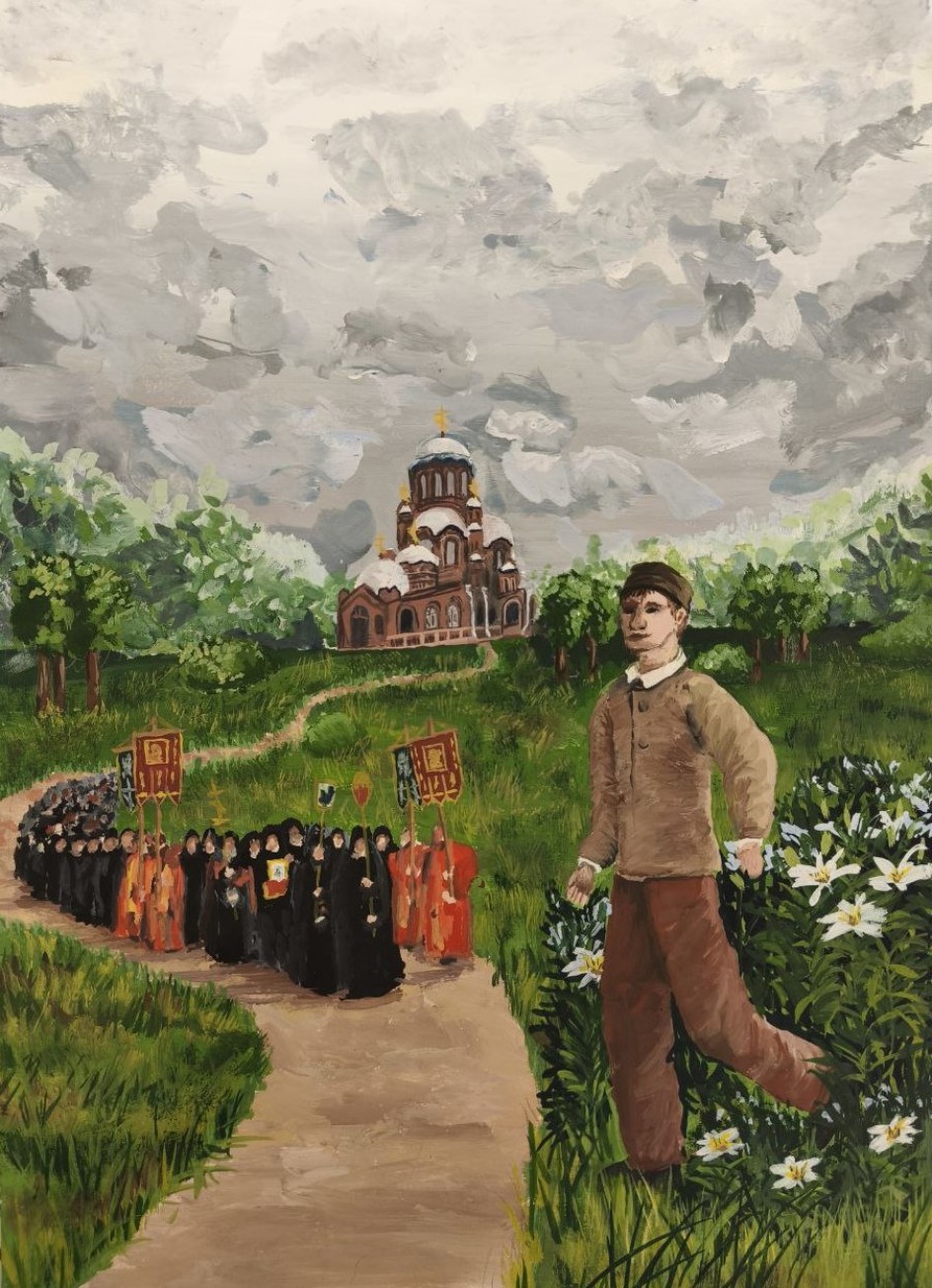 По произведению Гофмана "Эликсир сатаны"