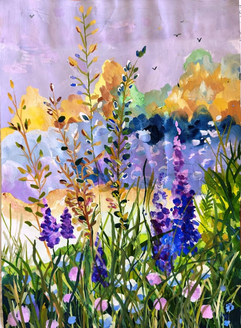 Поле цветов