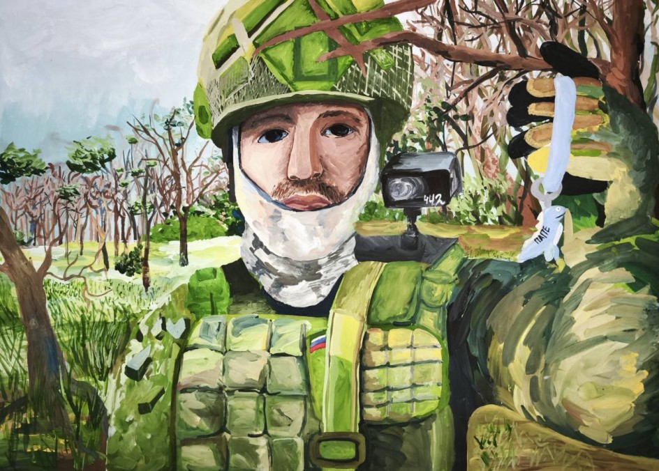 Командир взвода бригады, позывной Мексика