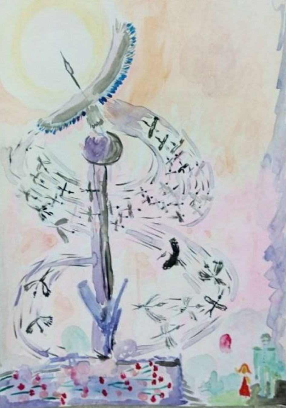 "Были воины - стали птицами"