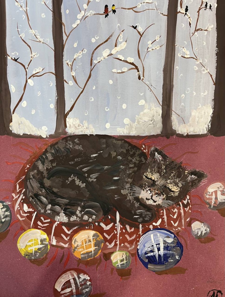 Мы играли и устали....