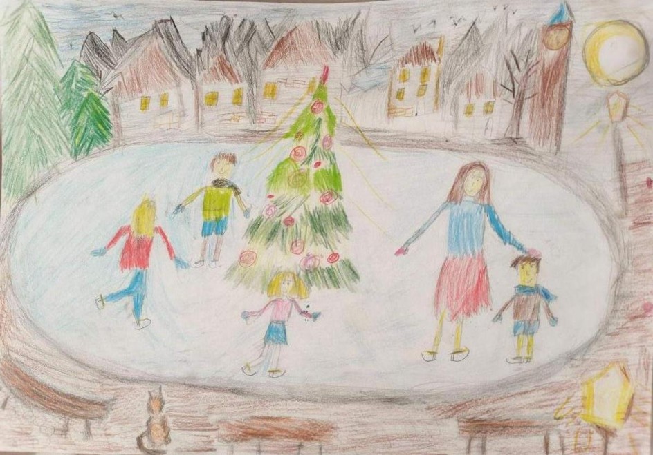 Встреча у новогодней елки