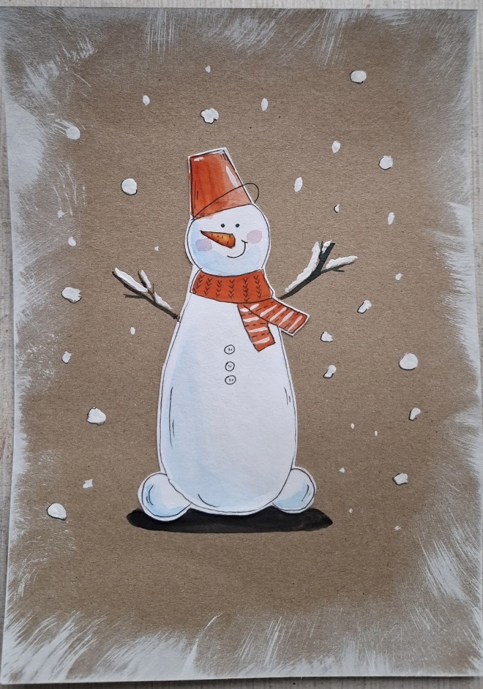 Веселыы снеговичок