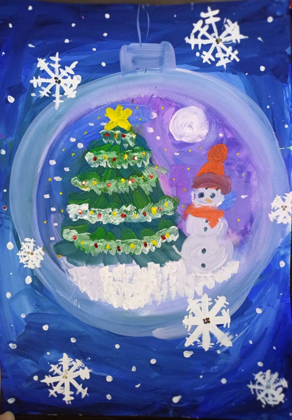 Новогодний шар желаний