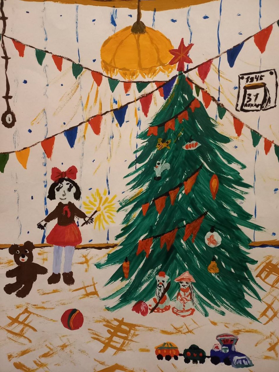 Ёлка моей любимой бабушки.