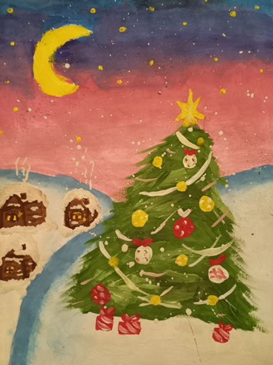 Новогодний вечер.