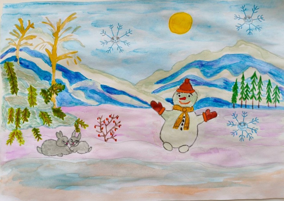 Сказочное зимнее утро