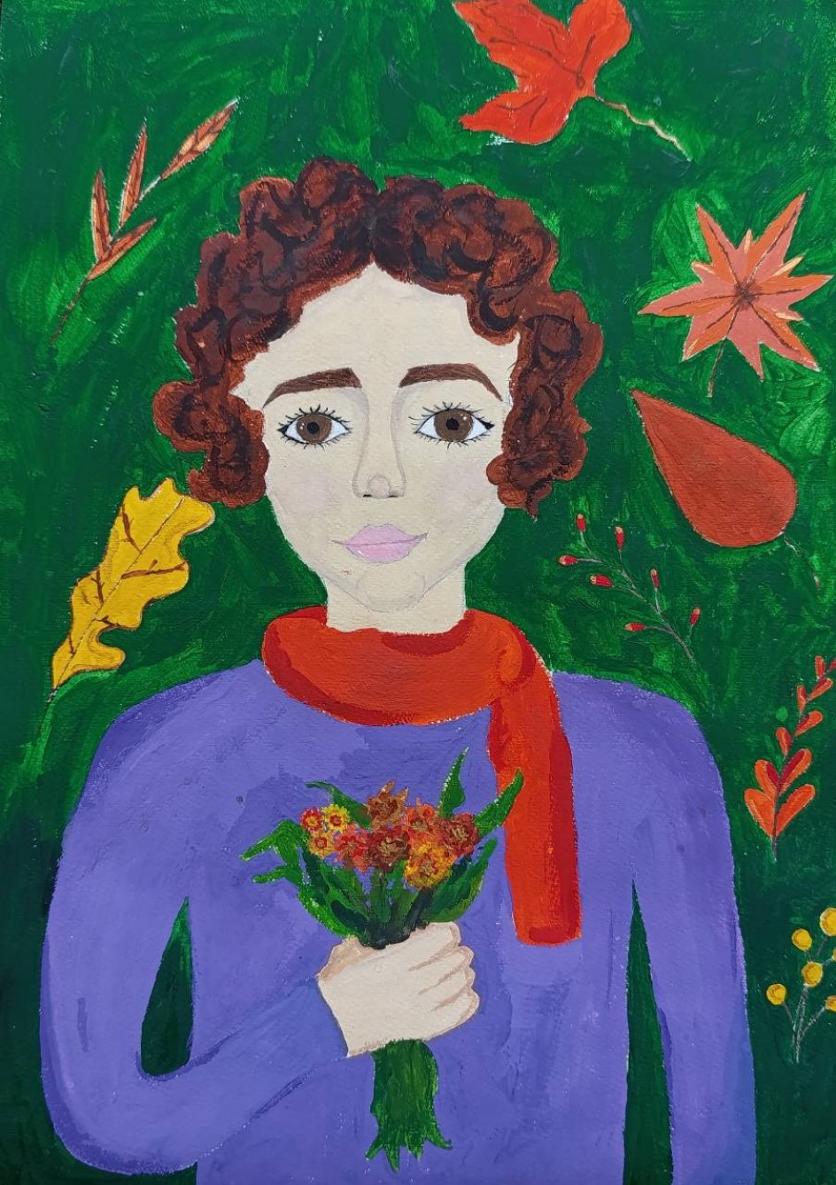 Букет для мамы