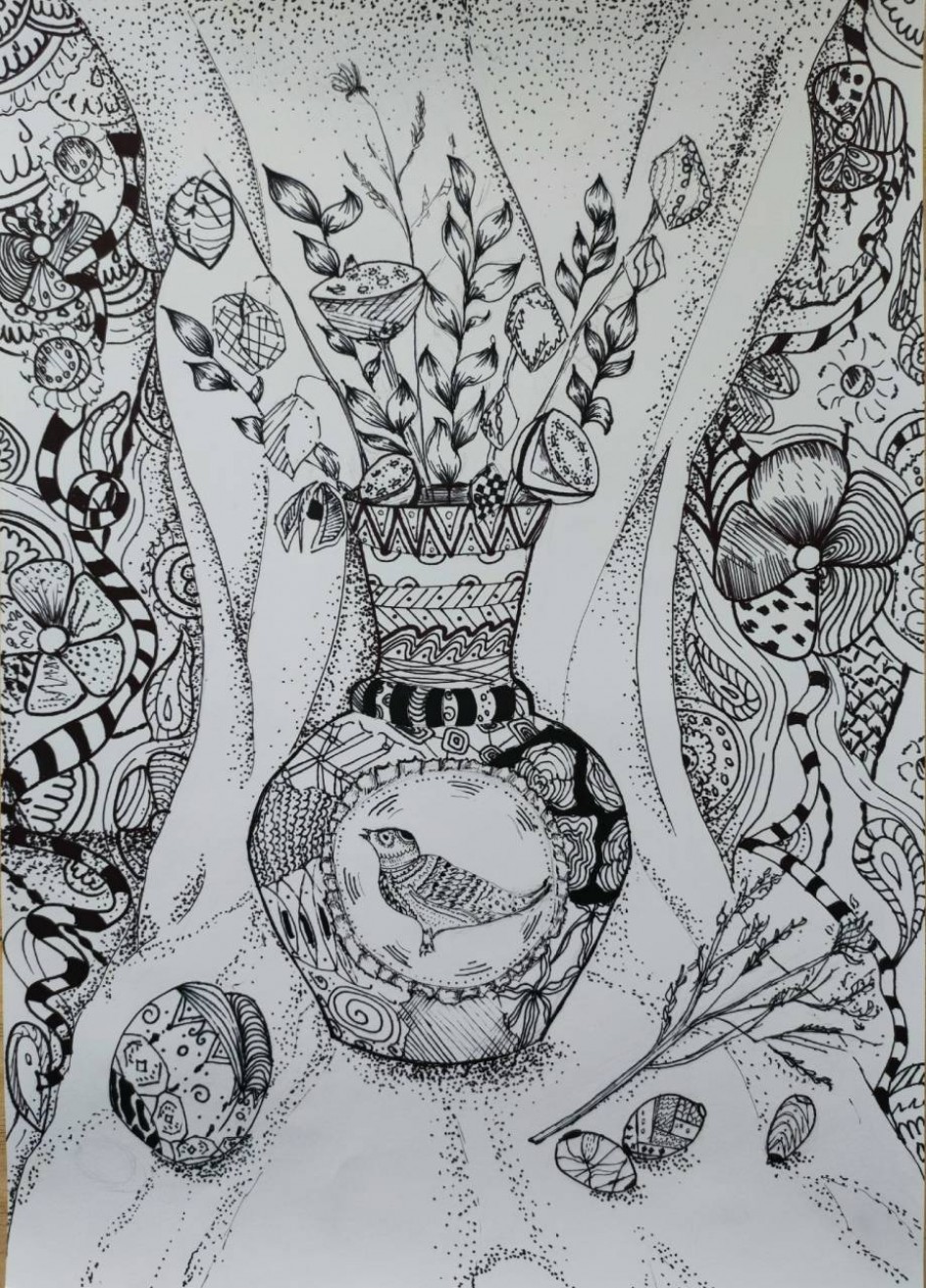 "Натюрморт. Графическая импровизация"