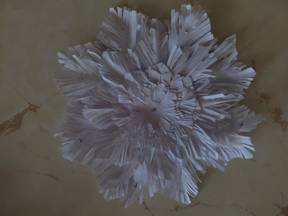 Чудесная снежинка