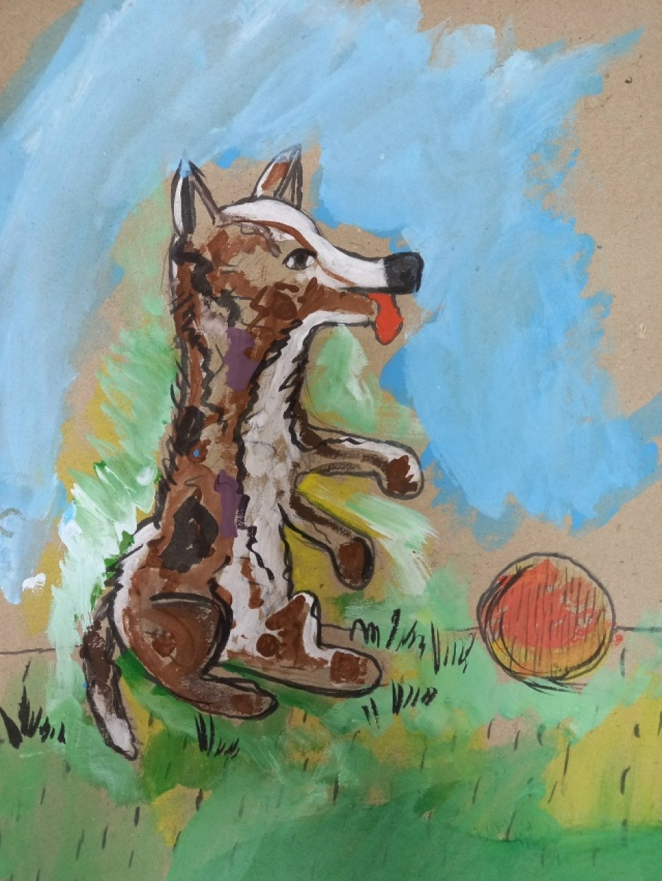 Мой веселый щенок