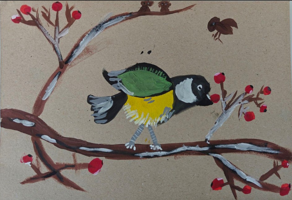 «Синица на ветке»