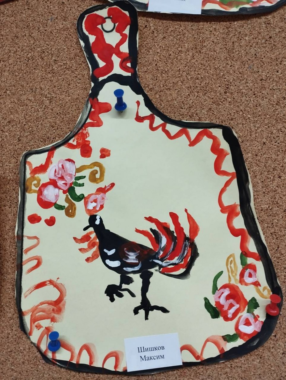 Городецкая роспись