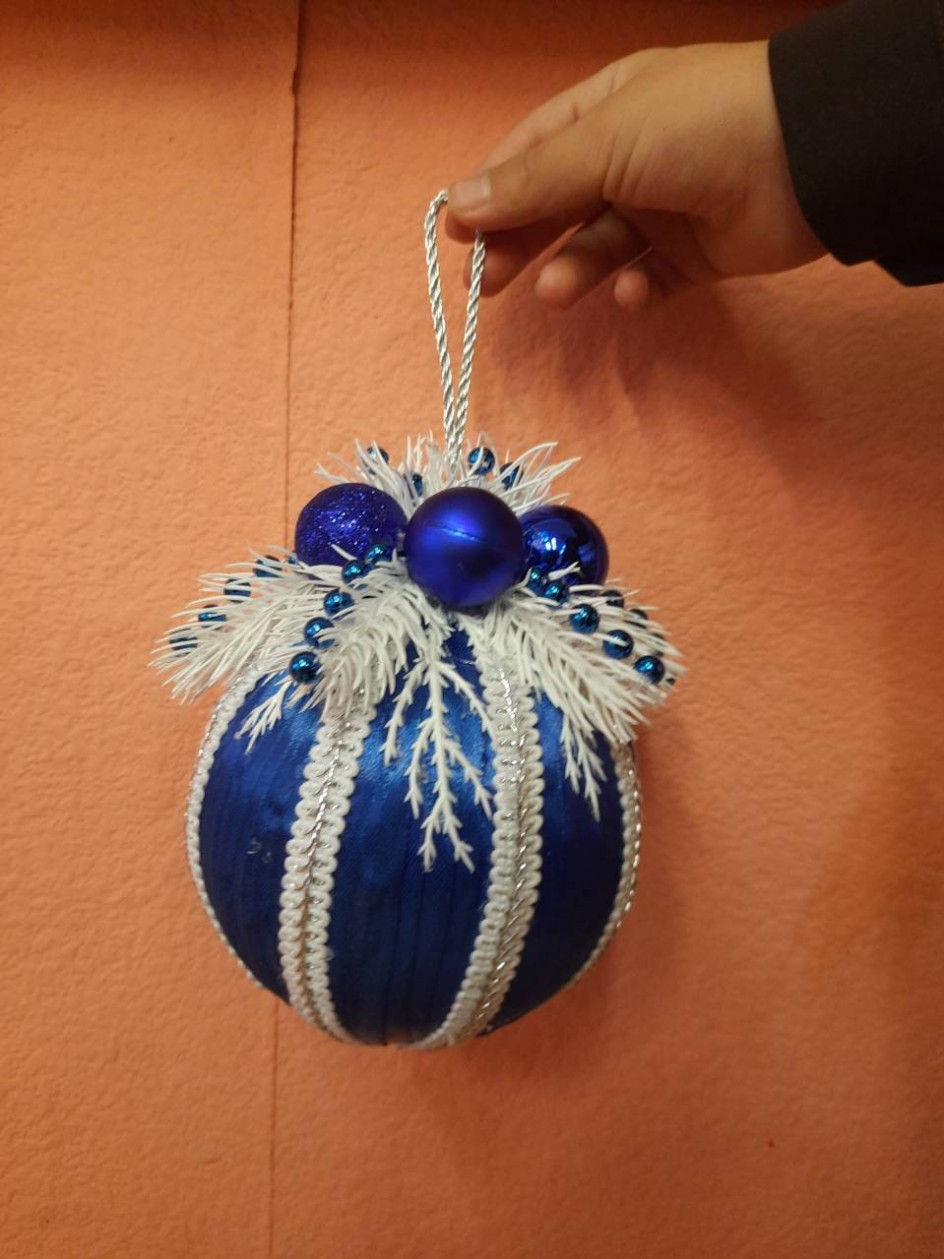 Волшебный шар для ёлочки