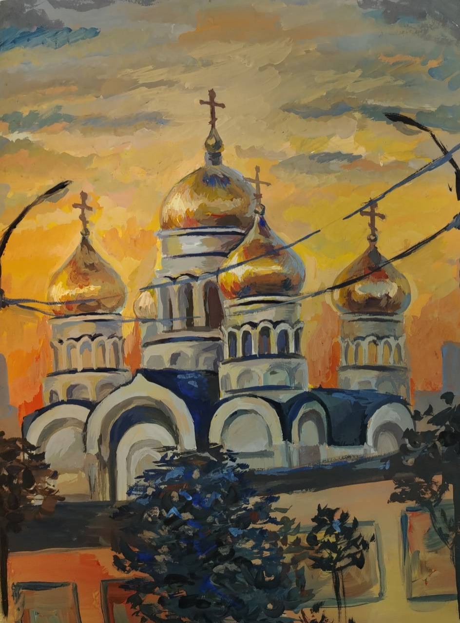 "Купола вечернего Могилёва"