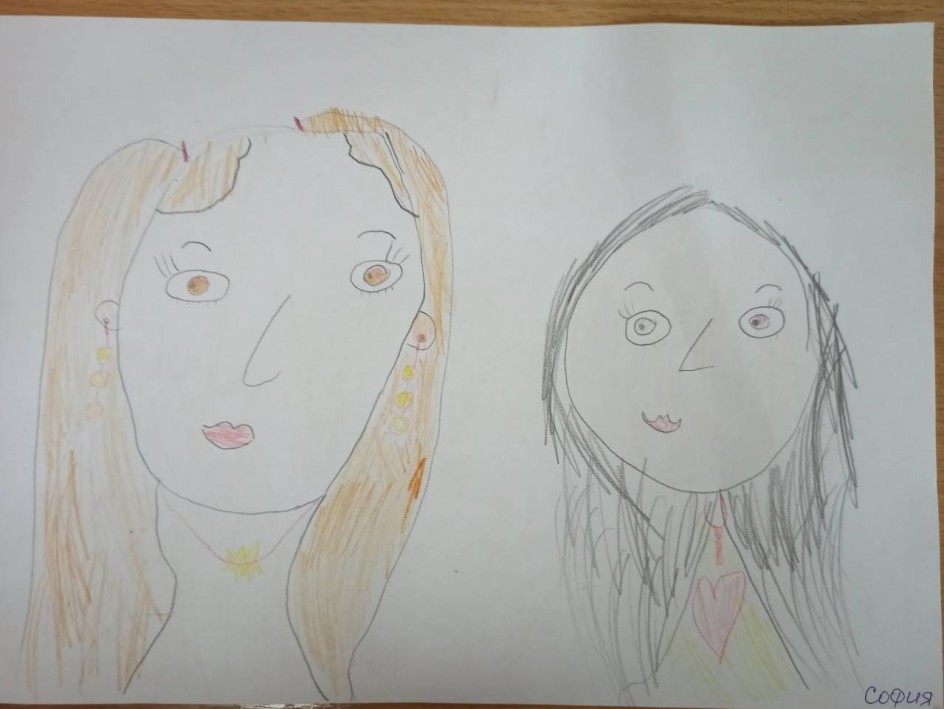 "Мы с мамой улыбаемся"