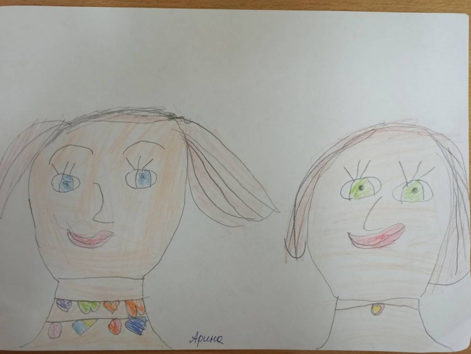 "Мы с мамой улыбаемся"