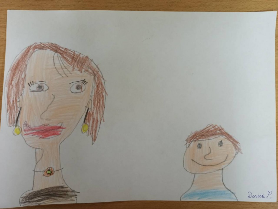 "Мы с мамой улыбаемся"