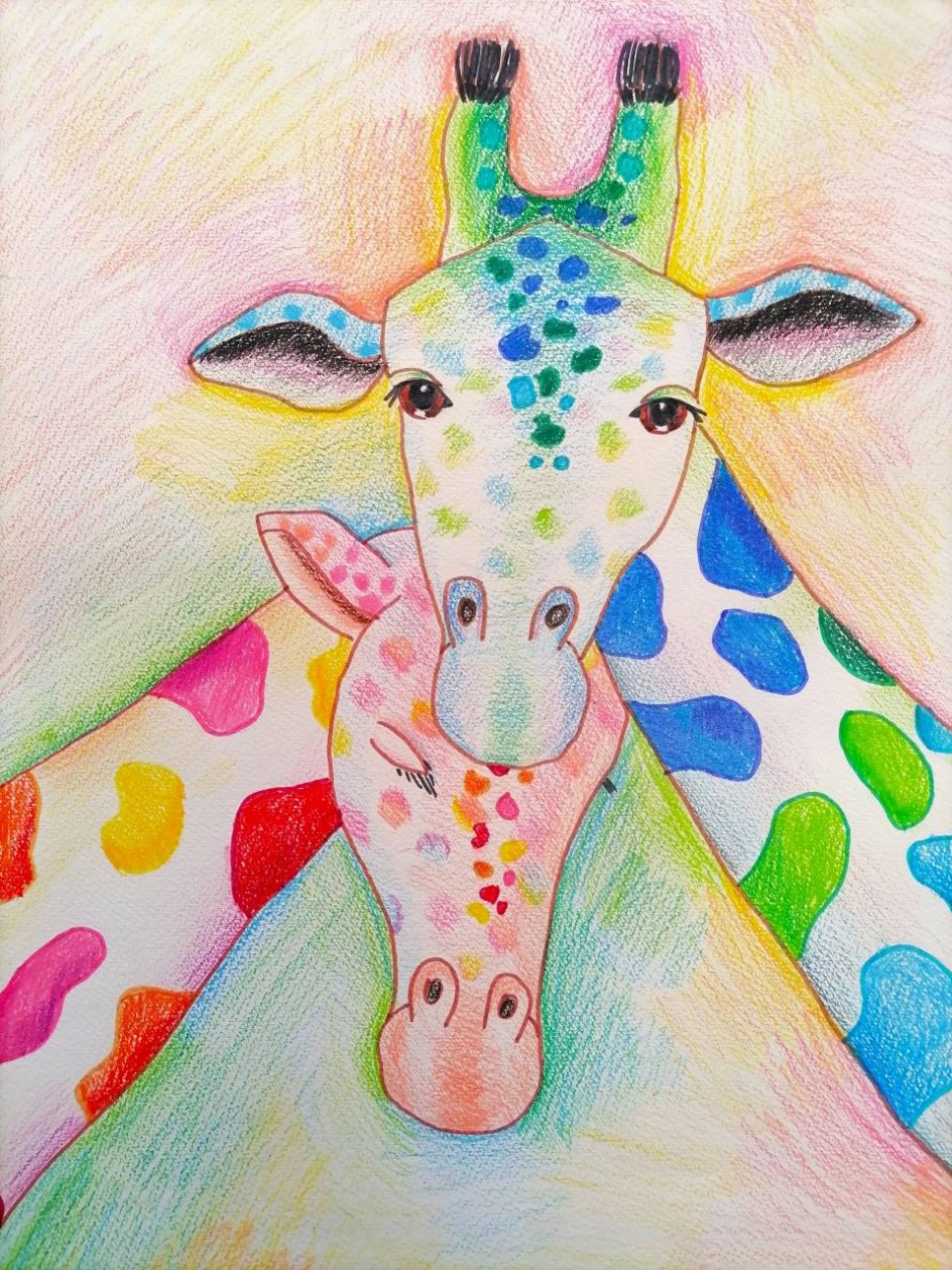 Милые жирафы