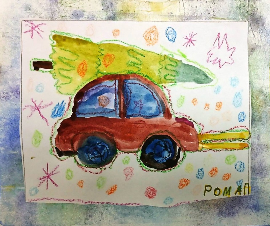 Папа купил ёлку