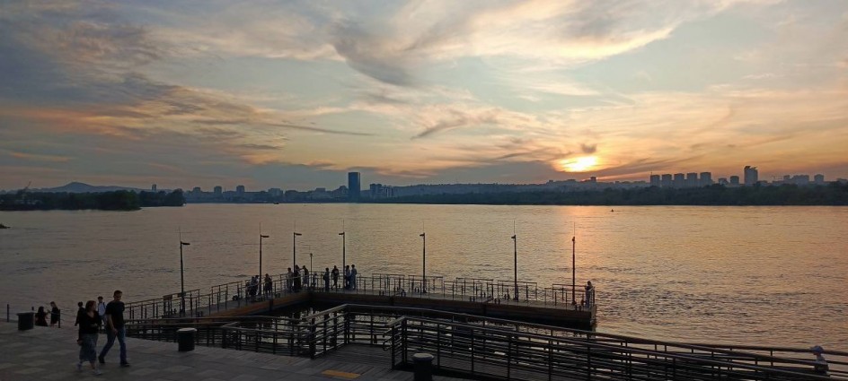 Вечерний Красноярск