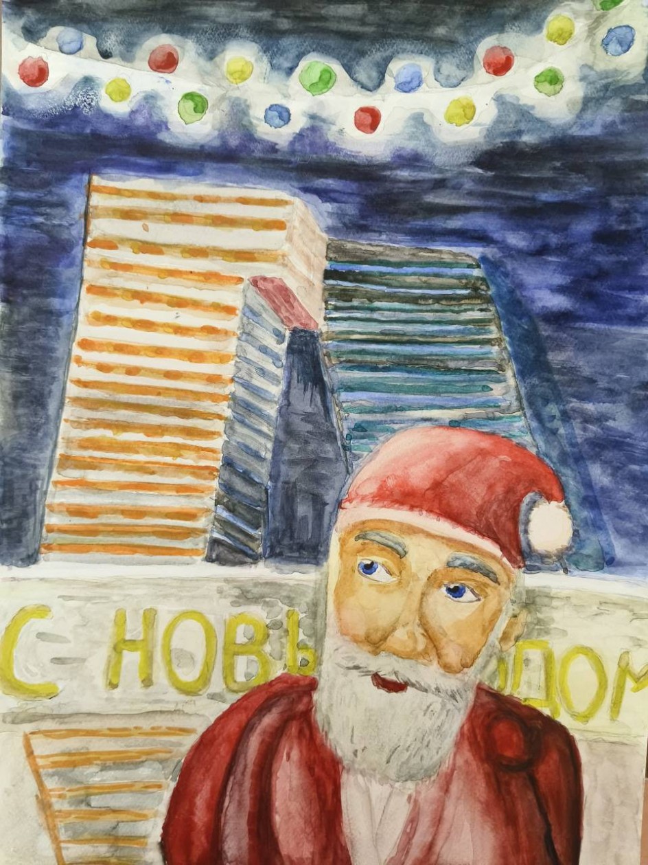 Дед Мороз в Академгородке