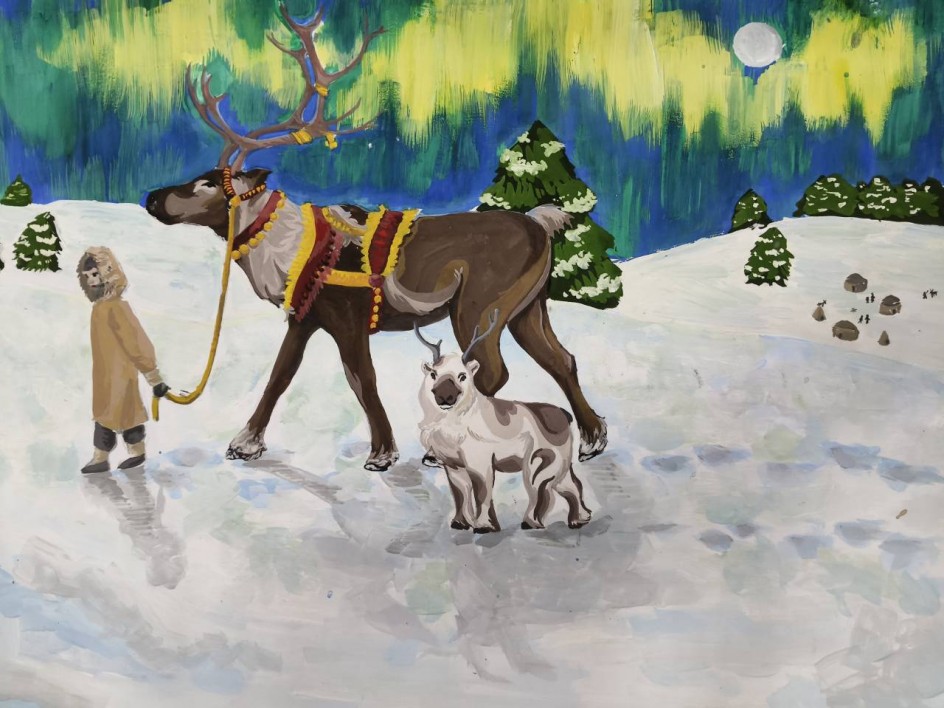 Северные олени