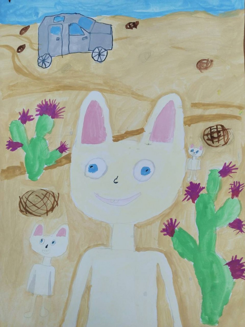 Кролики в Пустыне