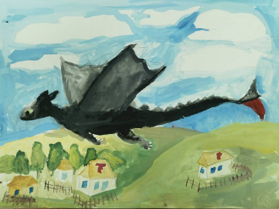 Любимый дракон Безубик