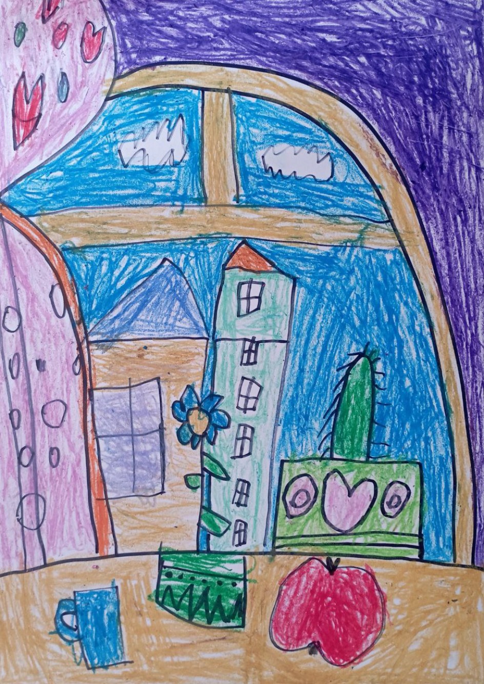 За моим окном