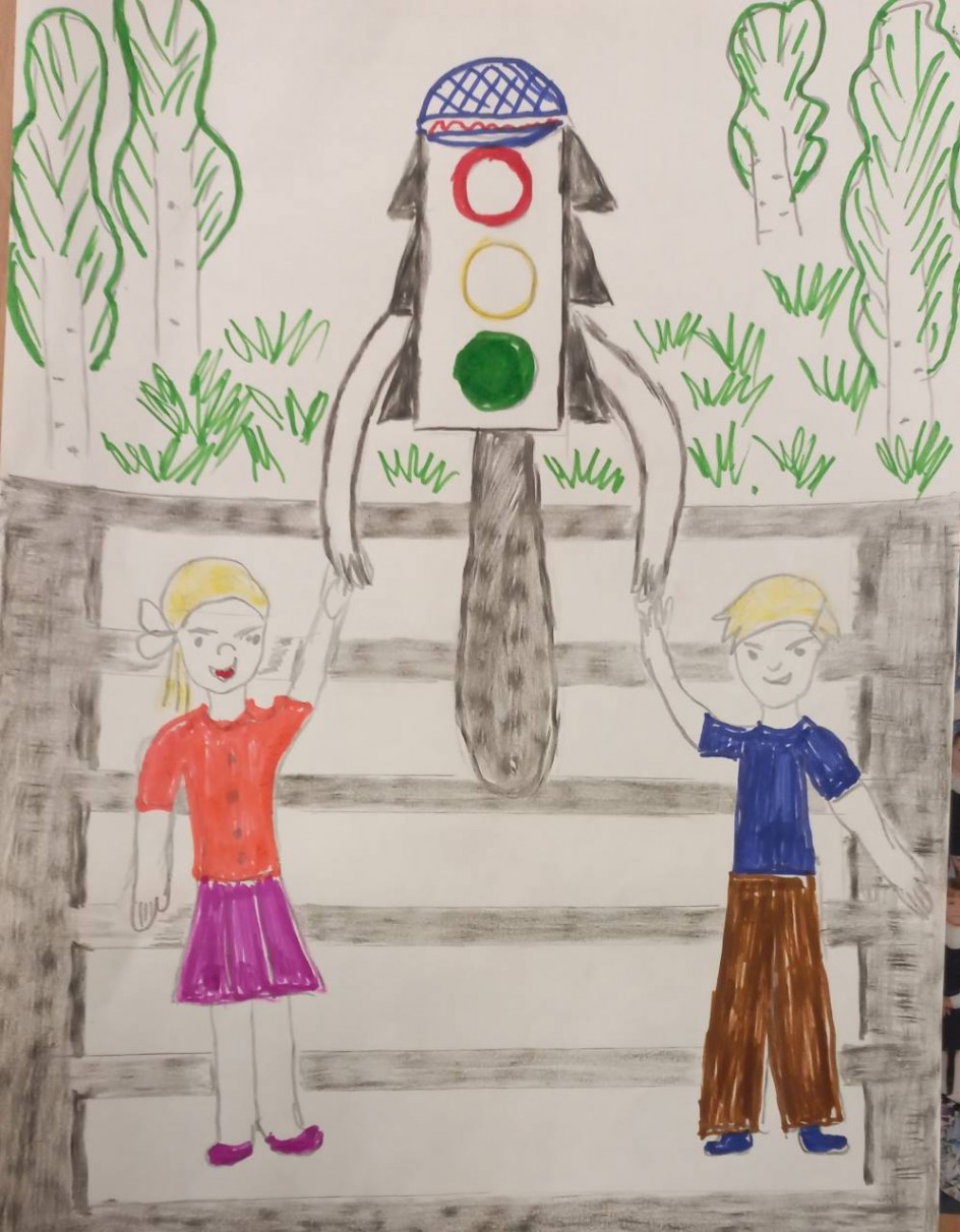 Дружим со светофором.