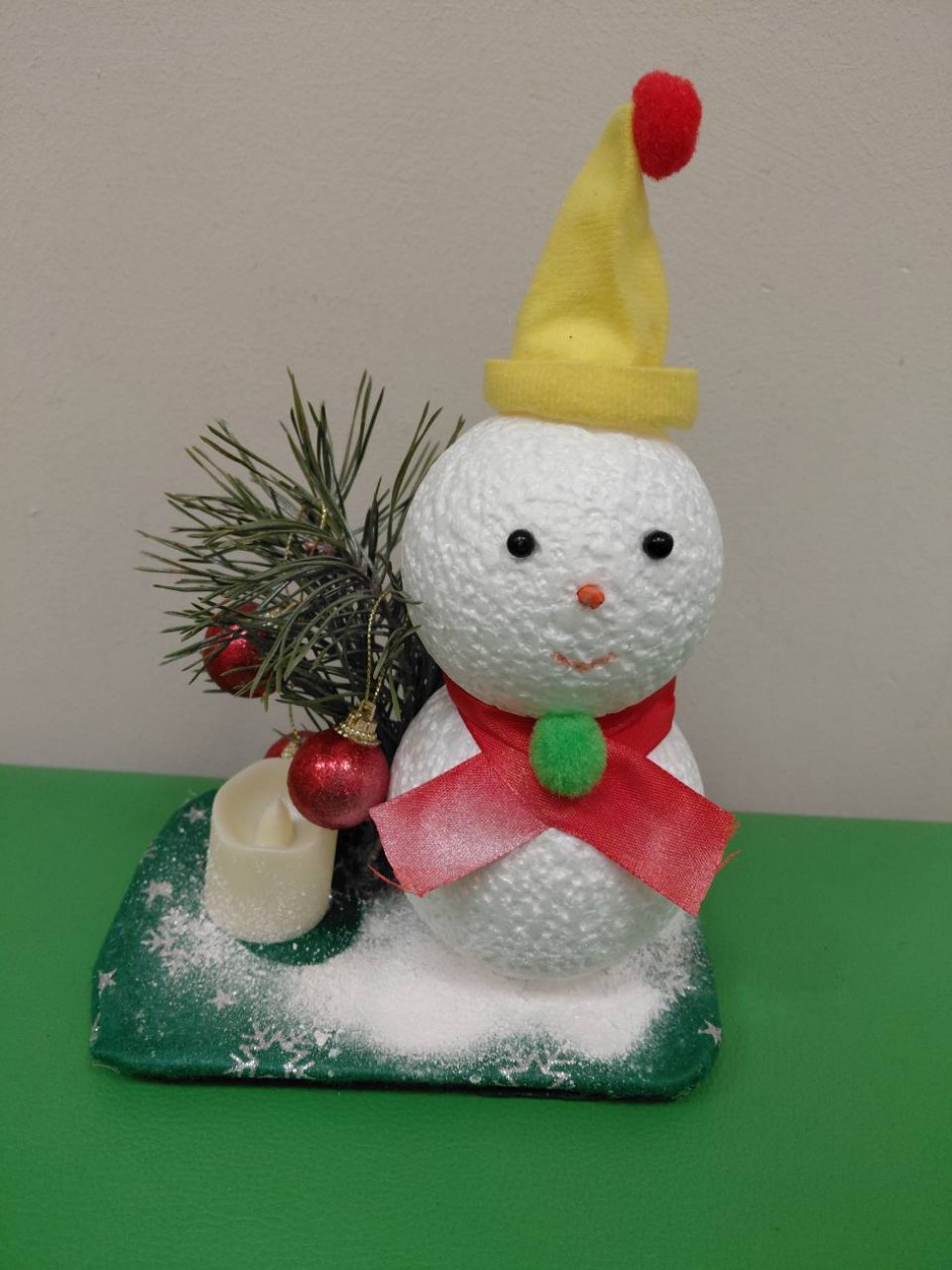 Сказочный снеговик