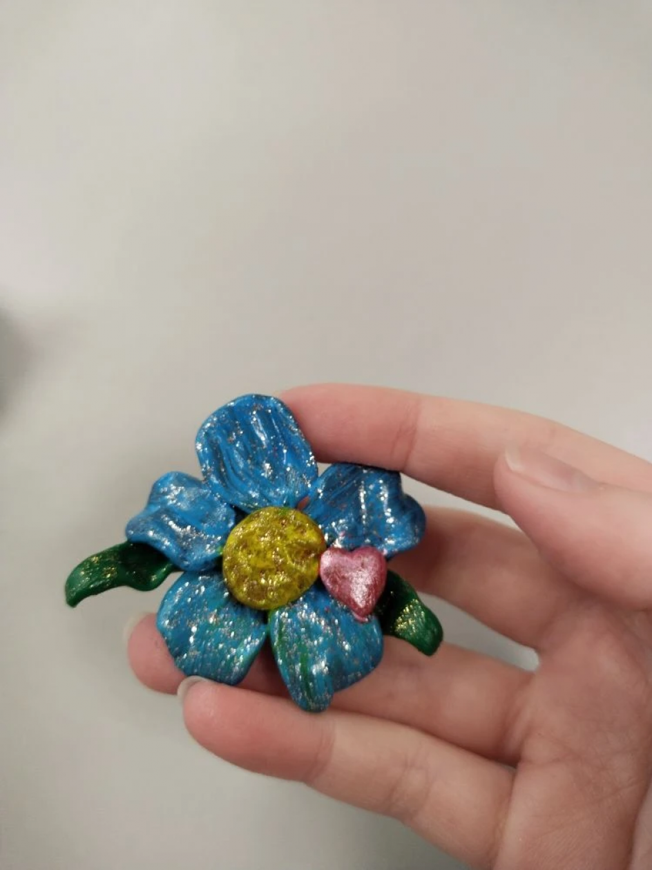 Брошка для любимой мамы